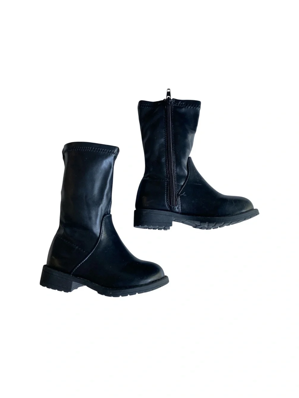 MIA Kids Black Mid-Calf Pull-On Boot